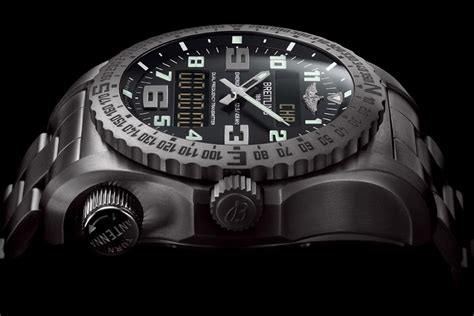 breitling emergency watch ref e581211 made by dassault|Breitling emergency satellite.